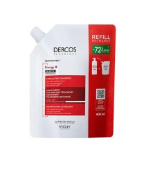 En uygun fiyatlarla Vichy Dercos Energisant Refill Dökülme Karşıtı Şampuan 400 ML