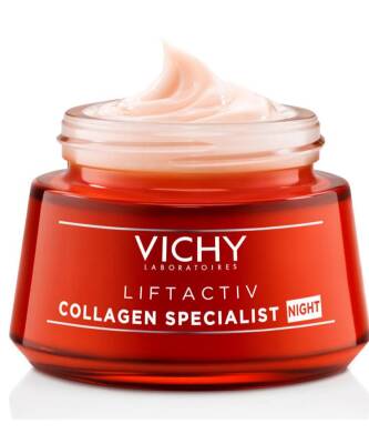 Vichy Liftactiv Collegen Specialist Night - Yaşlanma Karşıtı Gece Bakım Kremi 50 ML