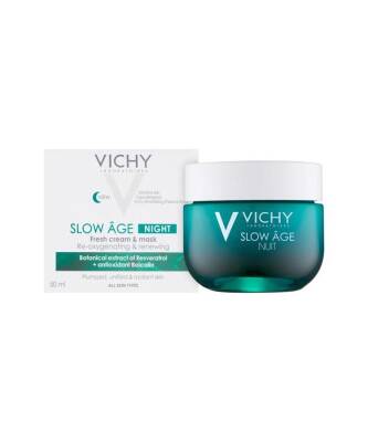 Vichy Slow Age Nuit Cream Noite 50 ML - Cilt Yenileyici Gece Kremi