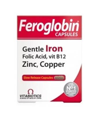 Vitabiotics Feroglobin 30 Kapsül