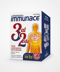 Vitabiotics Immunace 30 Tablet - 3 Al 2 Öde