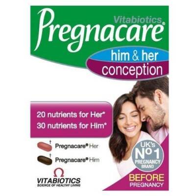 Vitabiotics Pregnacare Him & Her Conception 60 Tablet - 1