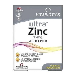 Vitabiotics Ultra Zinc 15 Mg 60 Tablet