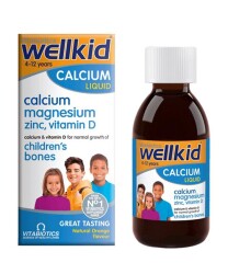 Vitabiotics Wellkid Calcium Liquid Şurup 150 ML