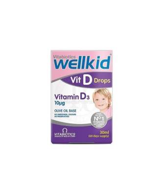 Vitabiotics Wellkid Vit D3 Drops Vitamin 30 ML