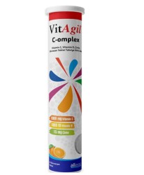Vitagil Complex Vitamin C D Çinko 20 Efervesan Tablet