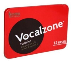 Vocalzone Klasik Pastil 12 Adet