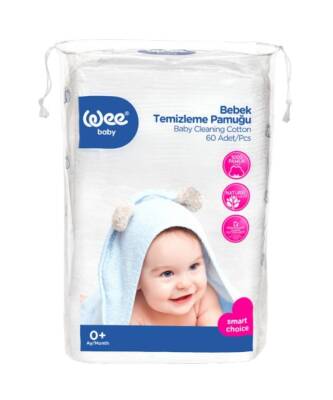 Wee Baby Bebek Temizleme Pamuğu 60'lı