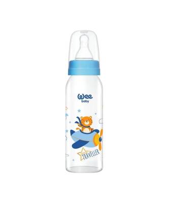 Wee Baby 876 Cam Biberon 250 ml - Mavi
