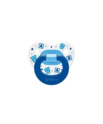 Wee Baby 835 Damaklı Emzik Desenli No: 3 - Mavi