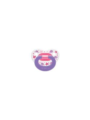 Wee Baby Desenli Damaklı Emzik 6-18 Ay Mor
