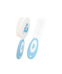 Wee Baby 803 Bebek Fırça Tarak Seti - Mavi