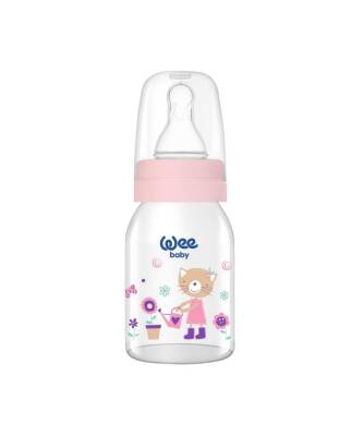 Wee Baby Klasik Cam Biberon Pembe 0-6 Ay 125 ML