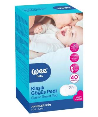 Wee Baby 132 Göğüs Pedi Klasik 40'lı