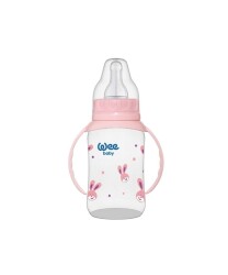 En uygun fiyatlarla Wee Baby Klasik Kulplu PP Biberon Pembe 150 ML