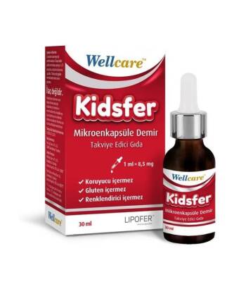 Wellcare Kidsfer Demir Damla 30 ML - 1