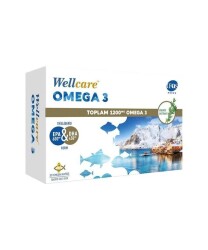 Wellcare Omega 3 Balık Yağı 1200 mg 30 Kapsül - Wellcare