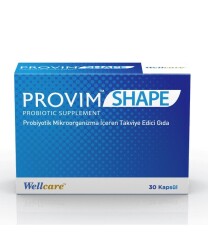 En uygun fiyatlarla Wellcare Provim Shape 30 Kapsül