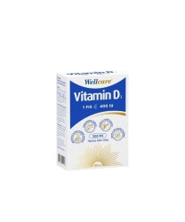 En uygun fiyatlarla Wellcare Vitamin D3 400 IU 30 ml