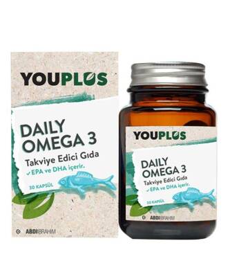 Youplus Daily Omega 3 30 Kapsül