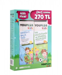 En uygun fiyatlarla Youplus Kids Omega 3 Balık Yağı 150 ML + Kids VM 150 ML