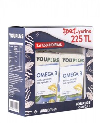 Youplus Omega 3 30+30 Kapsül - İkincisi %50 İndirimli