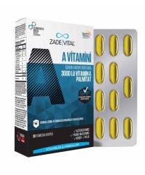 Zade Vital A Vitamini 30 Kapsül