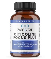 Zade Vital Citicoline Focus Plus 60 Kapsül
