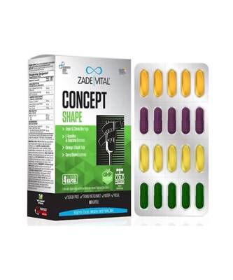 Zade Vital Concept Shape 60 Kapsül