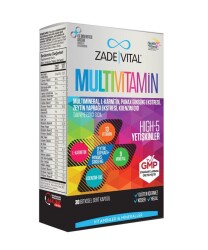 Zade Vital Multivitamin 30 Kapsül