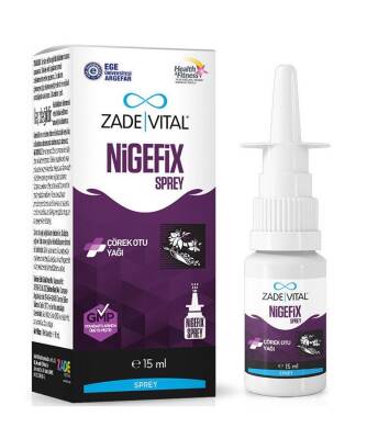 Zade Vital Nigefix Çörek Otu Yağı İçeren Nazal Sprey 15 ML