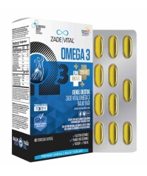En uygun fiyatlarla Zade Vital Premium Omega 3 Balık Yağı 45 Kapsül