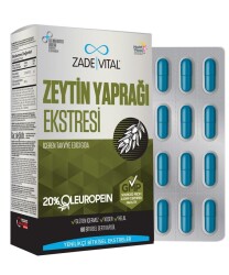 Zade Vital Zeytin Yaprağı Ekstresi 60 Kapsül