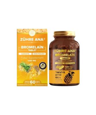 Zühre Ana Bromelain 1250 Mg 60 Tablet