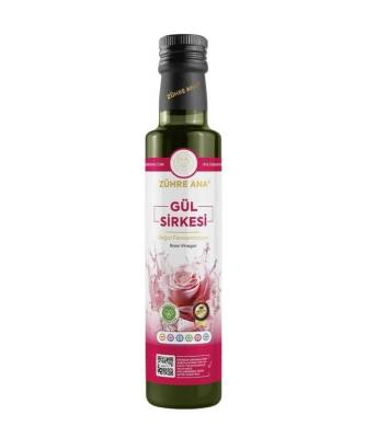 Zühre Ana Gül Sirkesi Doğal Fermantasyon 500 ML
